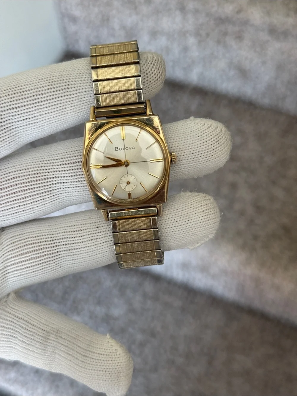 Bulova elegant wristwatch